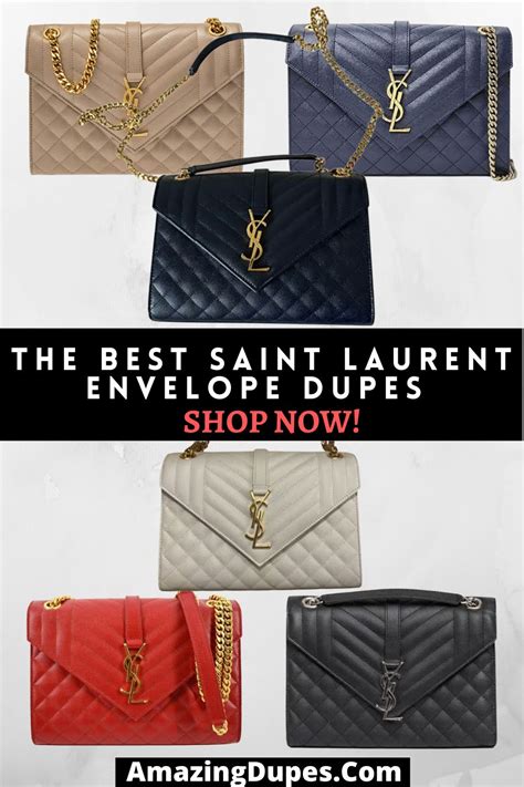 small envelope leather shoulder bag ysl dupe|The Best YSL Bag Dupes You Can Buy Online .